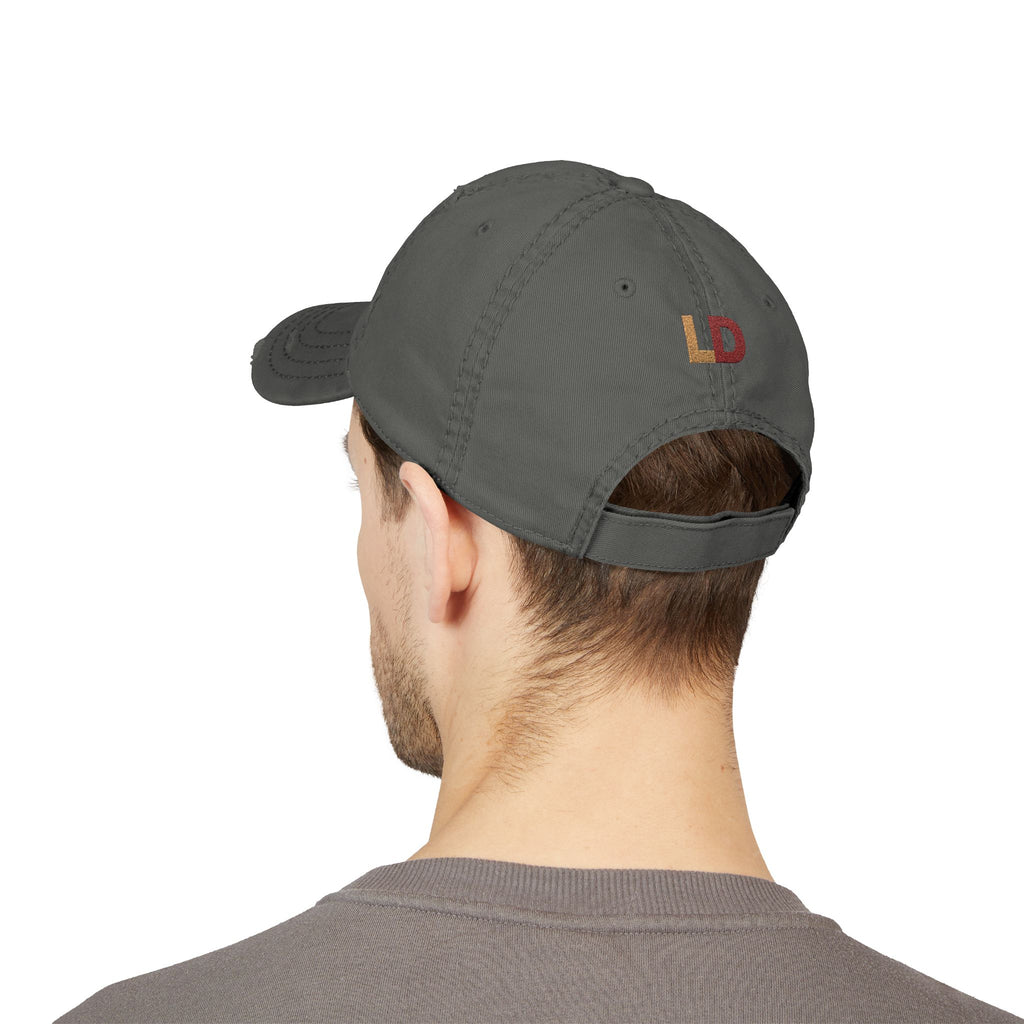 Legendadry™ Distressed Dad Cap - Grey