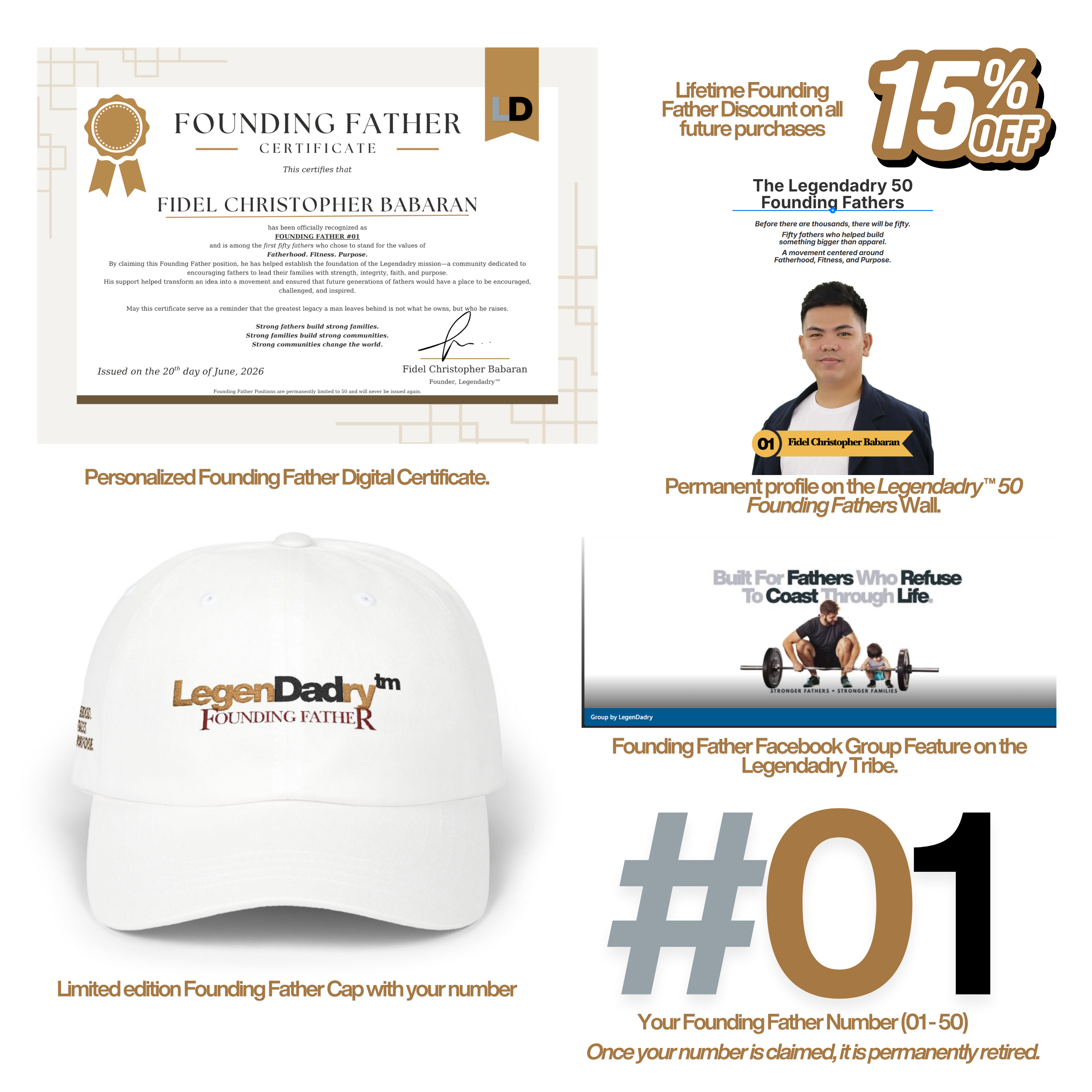 Legendadry™ Founding Father #01