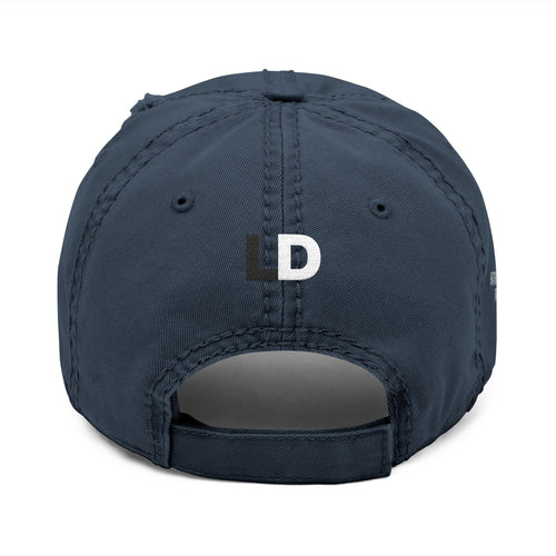 Legendadry™ Distressed Dad Cap - Dark Navy