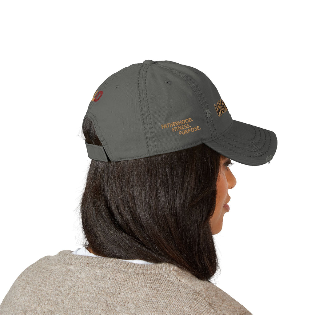 Legendadry™ Distressed Dad Cap - Grey