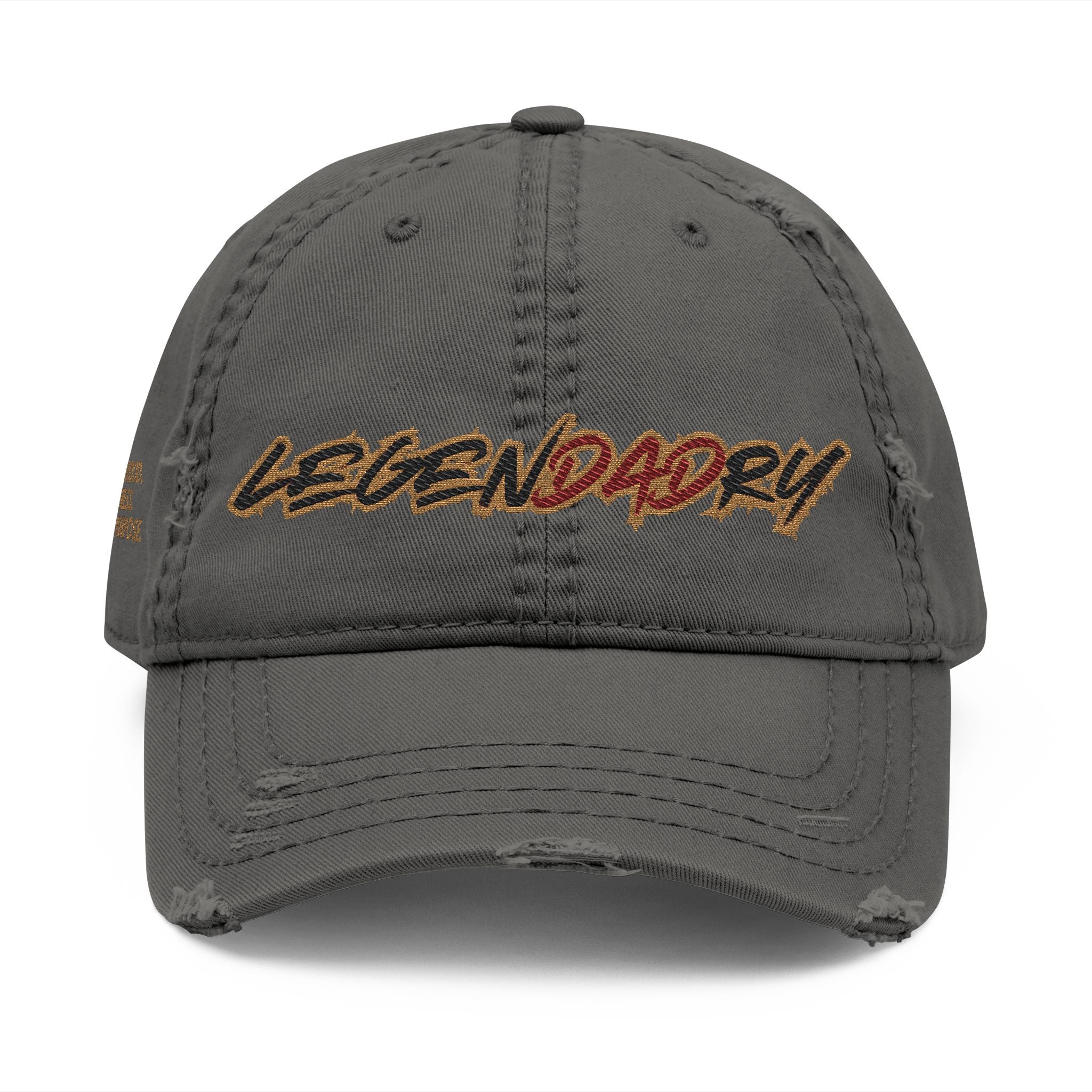Legendadry™ Distressed Dad Cap - Grey
