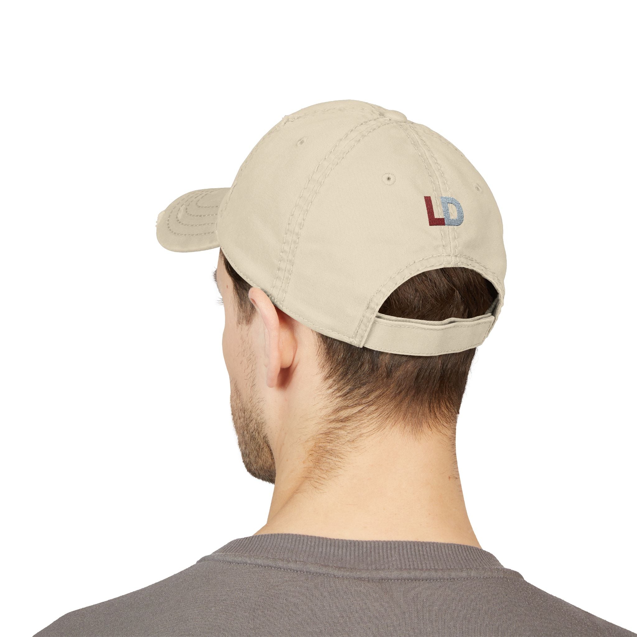 Legendadry™ Distressed Dad Cap - Beige